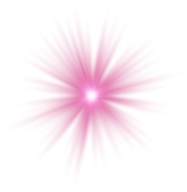 Pink glowing star