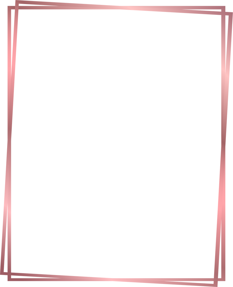 pink gold frame